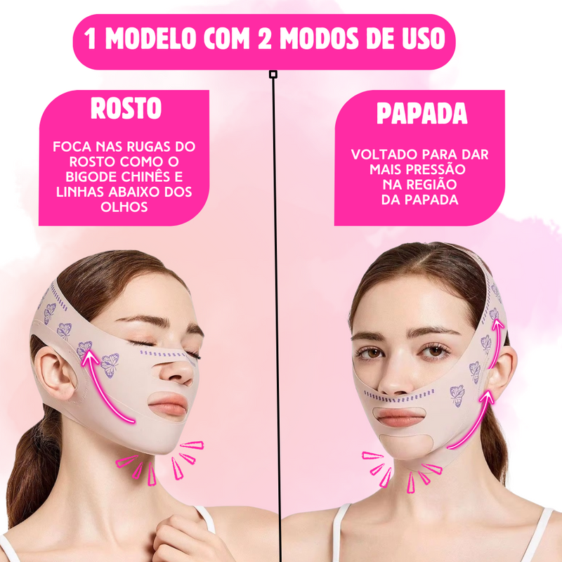 Cinta Compressora Facial Brilhassa