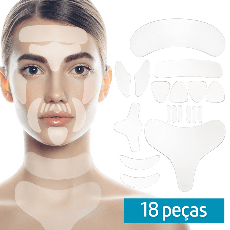 Plaquinhas Anti Rugas Botox Brilhassa