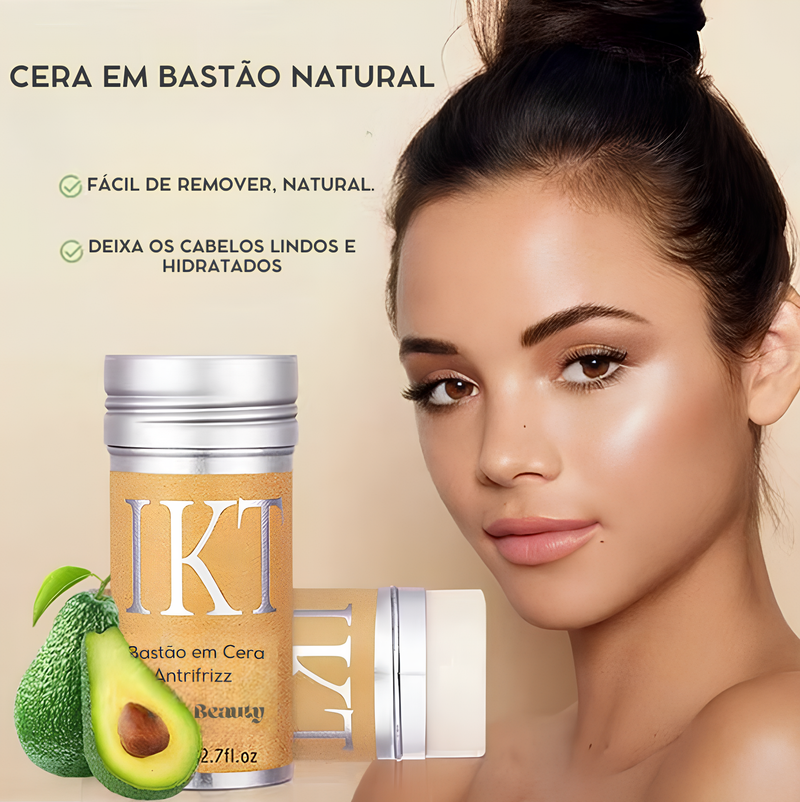 Bastão de Cera para Cabelo Brilhassa