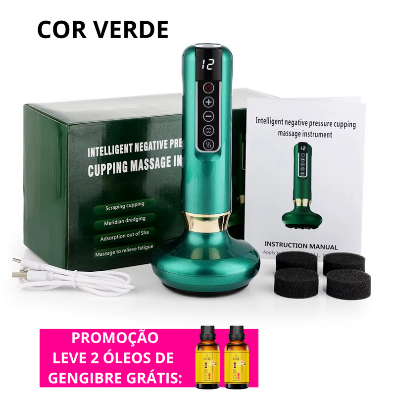 Aparelho de sucção para redução da celulite Brilhassa