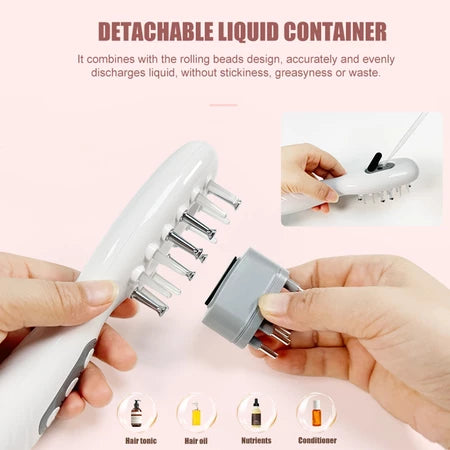 Massageador para Crescimento Capilar com Laser Brilhassa